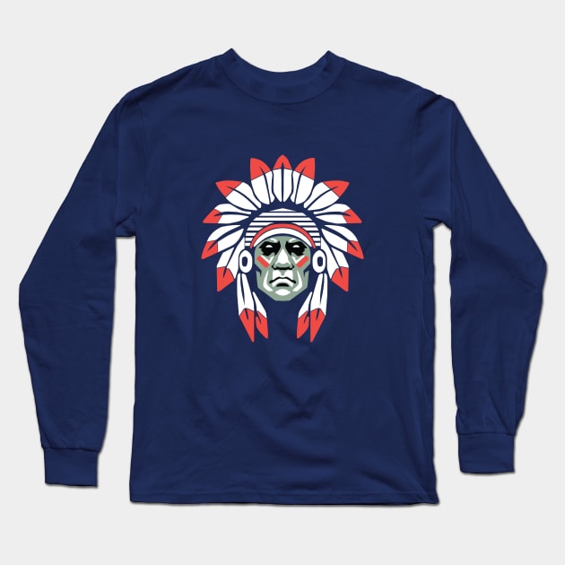 Native One Long Sleeve T-Shirt by CocoDesign